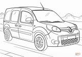 Kangoo Kolorowanki Kolorowanka 4l Colorier Druku Twingo sketch template