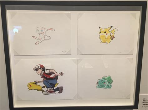 original pokemon drawings   manga exhibition   british
