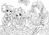 Coloring Pages Book Vintage Princess Candy Adult Colouring Books Manga Anime Girls Christmas Photobucket Choose Board Easy Cute Moon Sailor sketch template