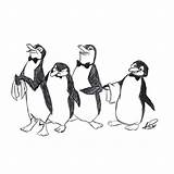 Poppins Penguins Pinguini Poppin sketch template