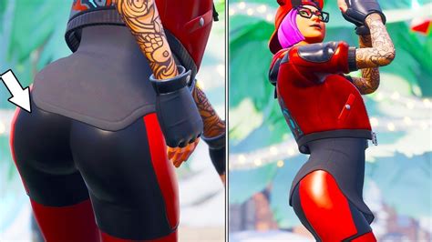 Thicc Lynx Skin Stage 1 Wears A Nice Red Leggings