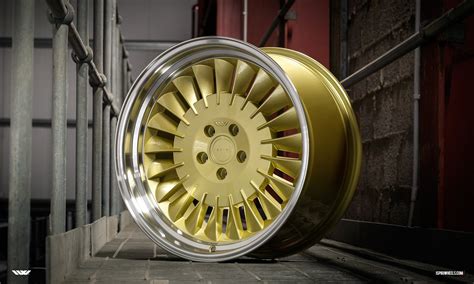 Ispiri Csr1d Alloy Wheels 18 Vintage Gold 5x100 5x112