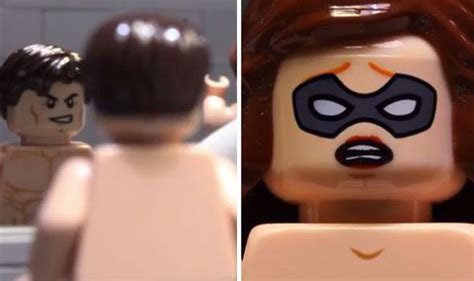 Fifty Shades Of Grey Movie Trailer Gets A Lego Makeover Celebrity