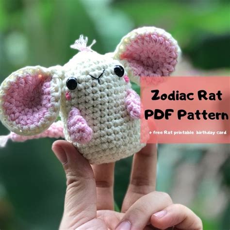 zodiac crochet mouse pattern bonus anvi s granny