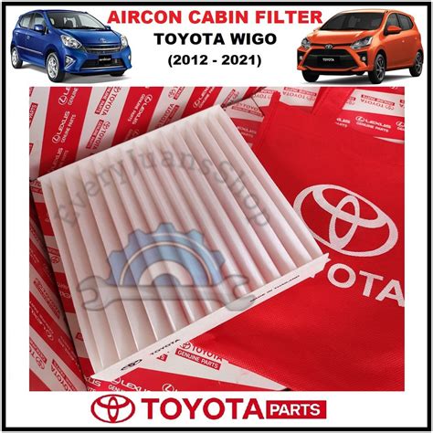 toyota wigo aircon cabin filter shopee philippines