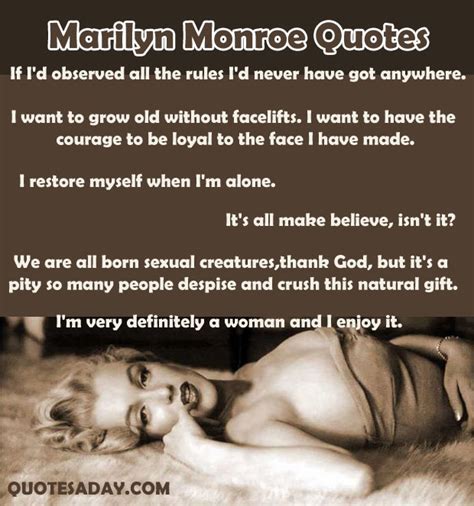 top 10 marilyn monroe quotes quotesgram