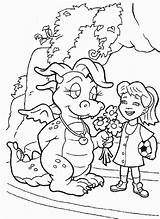 Dragon Tales Coloring Pages Dt14 Kids Color Getcolorings Printable Books Coloringbookfun Colorin sketch template