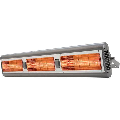 solaria electric infrared heater commercial grade indooroutdoor  watts  volts