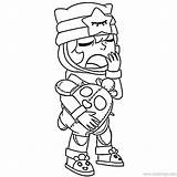 Sandy Brawl Stars Coloring Pages Spike Xcolorings 1024px 98k Resolution Info Type  Size Jpeg sketch template