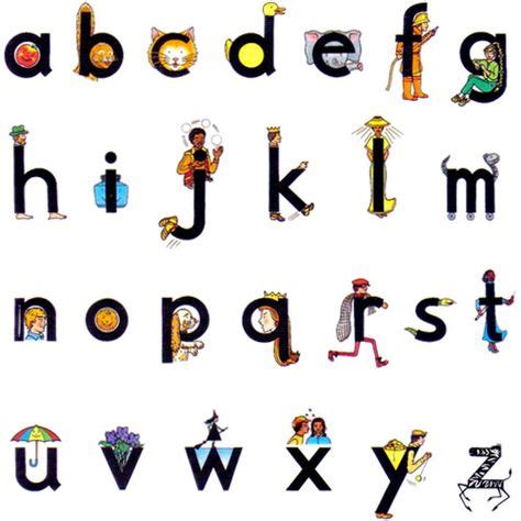 letterland characters images phonics kids worksheets