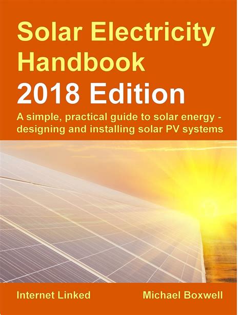 solar electricity handbook 2018 edition by greenstream