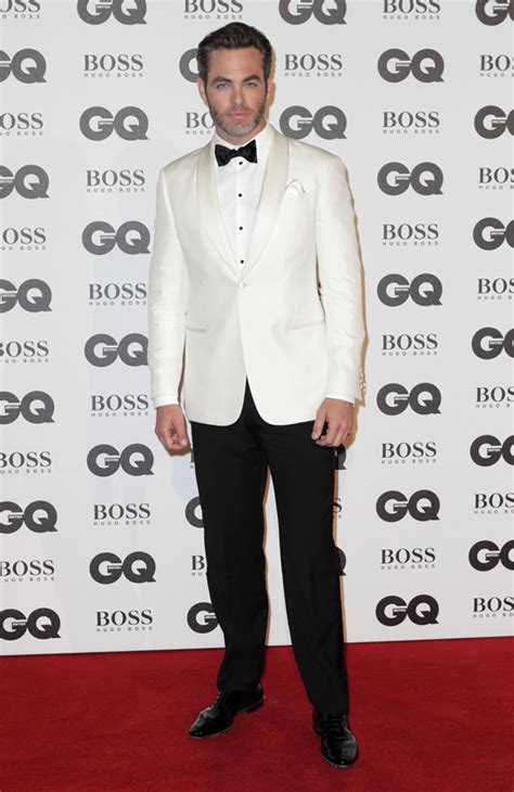 Chris Pine At The Gq Men Of The Year Awards 2016 Tom Lorenzo
