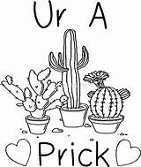 Aesthetic Tumblr Cactus Redbubble Coloring Pages Clip Drawing Stickers Clipart Sticker Getdrawings Sketch Template sketch template