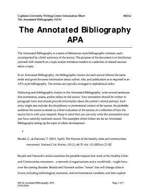 annotated bibliography title page     purdue owl