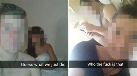 people are posting their hookup snapchats and it s totally awkward