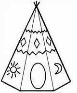 Coloring Teepee Pages Printable Tipi Indian Template Thanksgiving Color Sheet Yahoo Native Search American Colorear Para Crafts Cycle Preschool Getcolorings sketch template