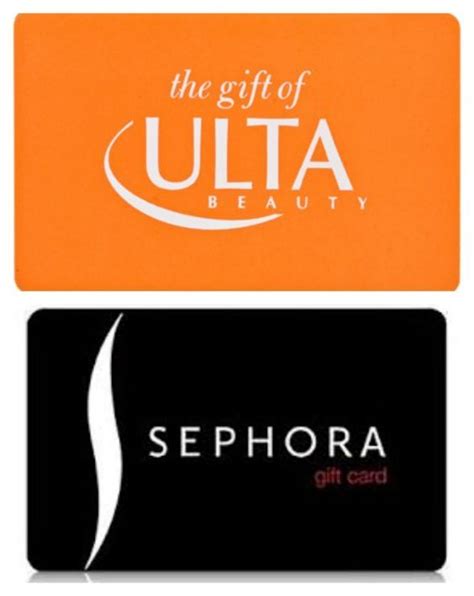 ulta  sephora gift cards sephora gift card ulta gift card gift card