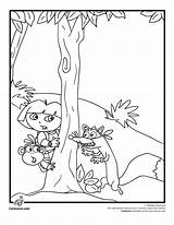 Coloring Pages Swiper Dora Fox Explorer Boots Colouring Halloween Popular sketch template