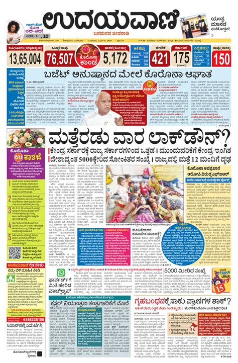 udayavani kannada daily bangalore april   newspaper