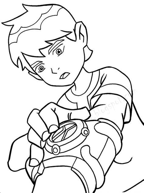 kids page ben  coloring pages