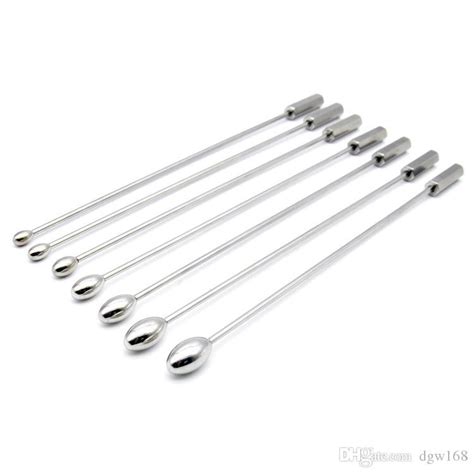 stainless steel metal urethral inser rods male penis dilator stimulator chastity sex toys