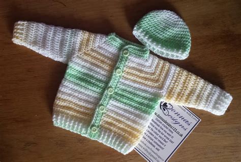 crochet baby sweater set patterns youll adore