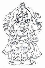 Vishnu Avatars Dashavatar Kurma Hindu Goddess Krishna Designlooter Avatara Hinduism sketch template