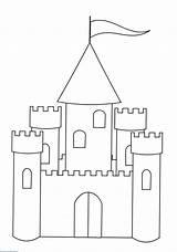 Castello Colorare sketch template