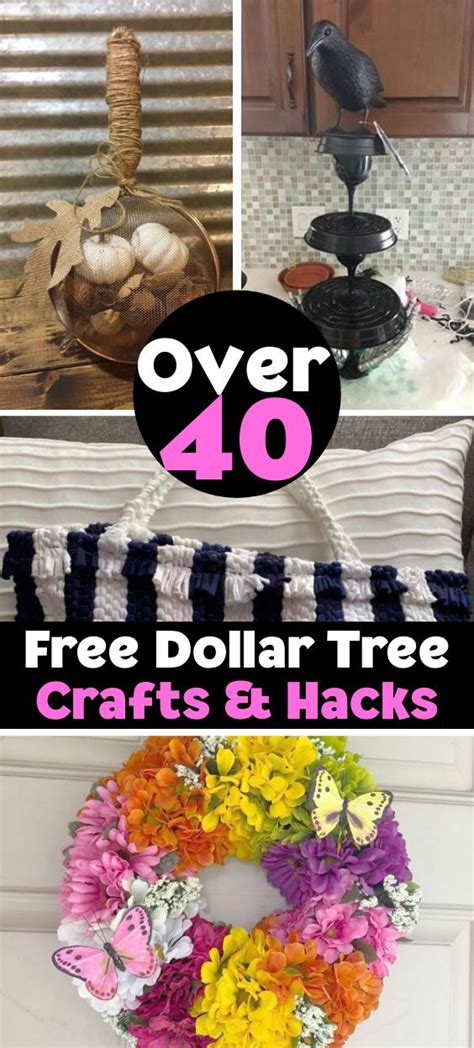 dollar tree crafts hacks dollar tree