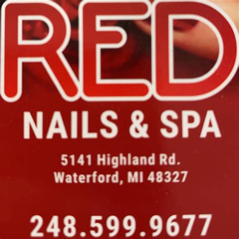 red nails  spa waterford waterford township mi
