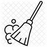 Broom Icon Sweep Cleaning Svg Witch Iconscout License Select Iconfinder Premium sketch template