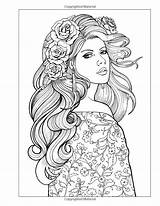 Coloring Pages People Women Google Colouring Ladies sketch template