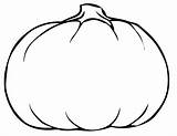Pumpkin Coloring Blank Pages Printable Via Tag sketch template