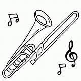 Trombone Kolorowanki Muzyka Instrumenty Muzyczne Instruments Musicais Puzon Colorir Basowy Sopro Instrumentos Darmowe Thecolor Tudodesenhos Saksofon Altowy Ugu Dzieci Desenhos sketch template