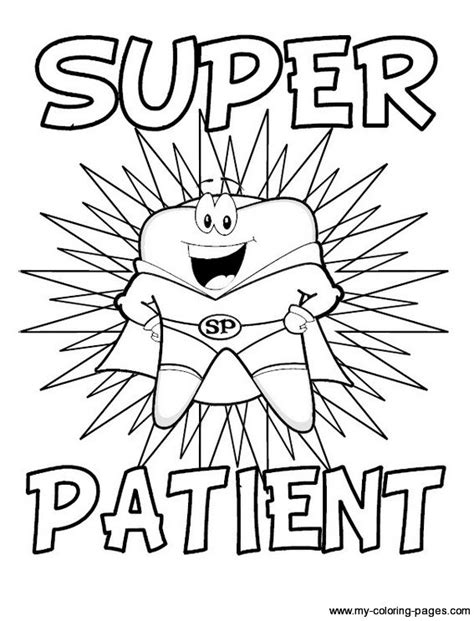 dental coloring pages  kids tooth printable  coloring pages