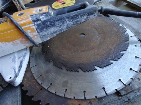partner k2300el cut off saw w blades