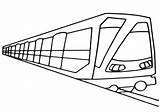 Subway Coloring Pages sketch template