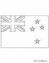Ausmalen Equipes Drapeaux Drapeau Zelande Flagge Zealand Kosovo Frankreich Fahne Hellokids sketch template