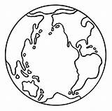 Coloring Globe Pages Earth Printable Color Clipart sketch template