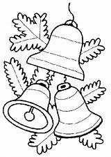 Imagini Colorat Craciun Desene Clopote Bookmark Bells Fise Fisa sketch template