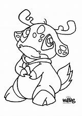 Hertje Neopets sketch template