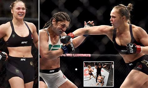 ronda rousey vs bethe correia ufc 190 fight result rousey