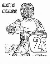 Motocross Ktm Colouring Coloriages Rough Yescoloring Transports Dirtbike Printmania sketch template