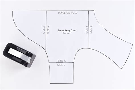 sewing pattern   warm weatherproof dog coat  printable