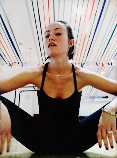 olivia wilde works out 3 to 4 days a week her choice of