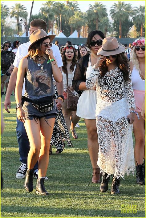 selena gomez flashes black bra in sexy sheer dress at coachella with