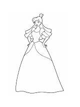 Cinderella Stepsister sketch template
