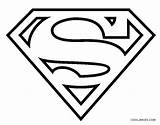 Superman Coloring Pages Logo Printable Kids Cool2bkids Symbol Super Logos Silhouette Marvel Choose Board sketch template