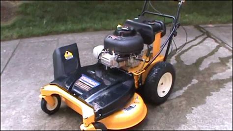 cub cadet   walk  mower  garden