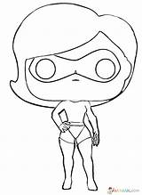Funko Coloring Pages Pops Template sketch template